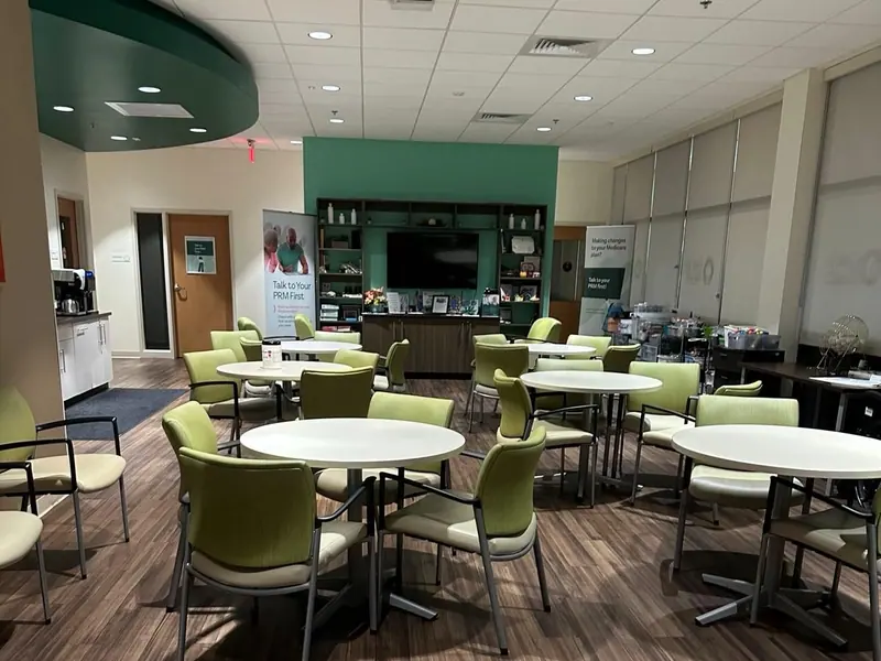 Commercial cleaning in Rhode Island - clean break room and lounge floor